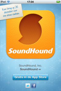 iTunes 12 dagen app 1 voorproefje: SoundHound Ulimeted