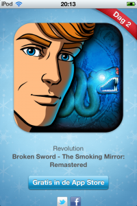 iTunes 12 dagen app 1 dag 2: Broken Sword - The Smoking Mirror: Remastered