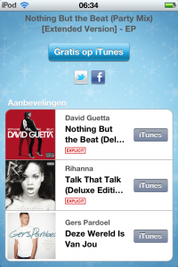 iTunes 12 dagen app 2 dag 6: David Guetta
