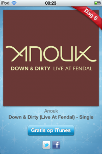 iTunes 12 dagen app 1 dag 8: Anouk