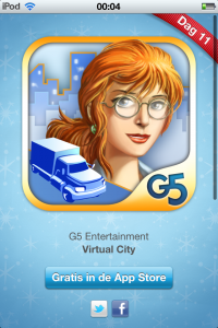 iTunes 12 dagen app 1 dag 10: Virtual City
